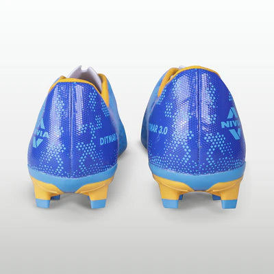 Nivia Ditmar 3.0 Cyan Blue Football Shoes | KIBI Sports