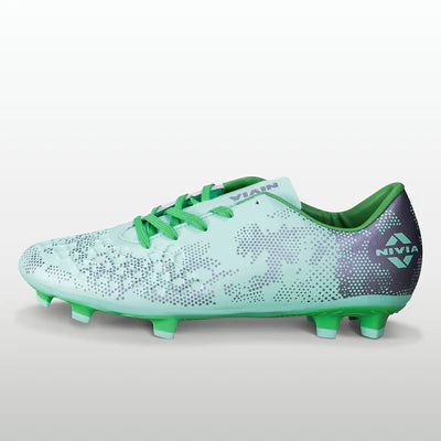 Nivia Ditmar 3.0 Sea Green Football Shoes | KIBI Sports