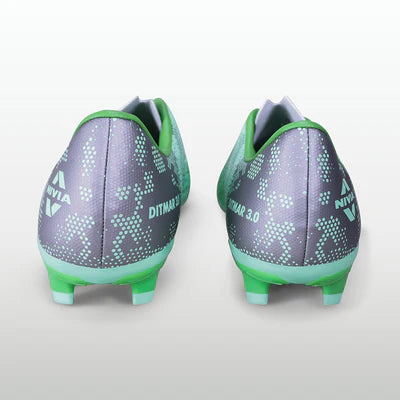 Nivia Ditmar 3.0 Sea Green Football Shoes | KIBI Sports
