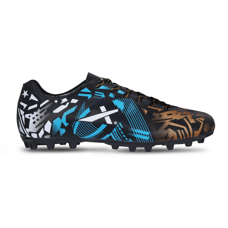 Vector X Fire Football Shoe Double Colored TPU Sole, Padded Footbed, Premoulded Heel Shoe for Men