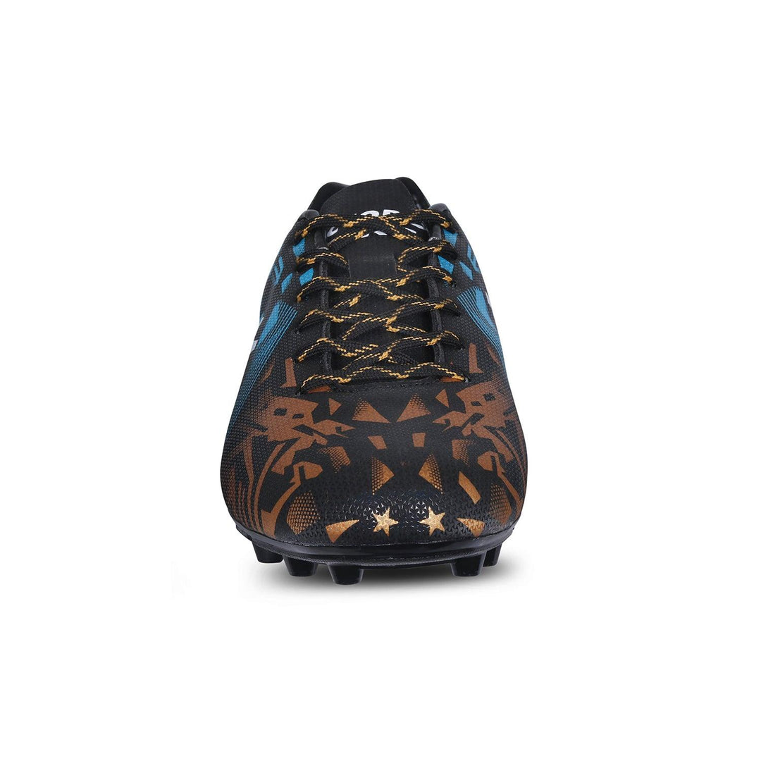 Vector X Fire Football Shoe Double Colored TPU Sole, Padded Footbed, Premoulded Heel Shoe for Men