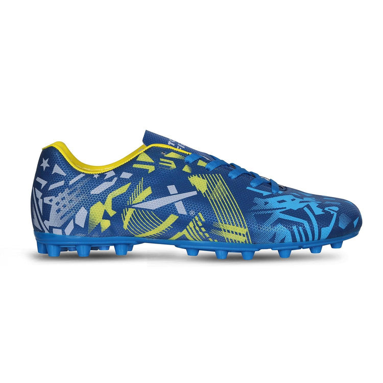 Vector X Fire Football Shoe Double Colored TPU Sole, Padded Footbed, Premoulded Heel Shoe for Men