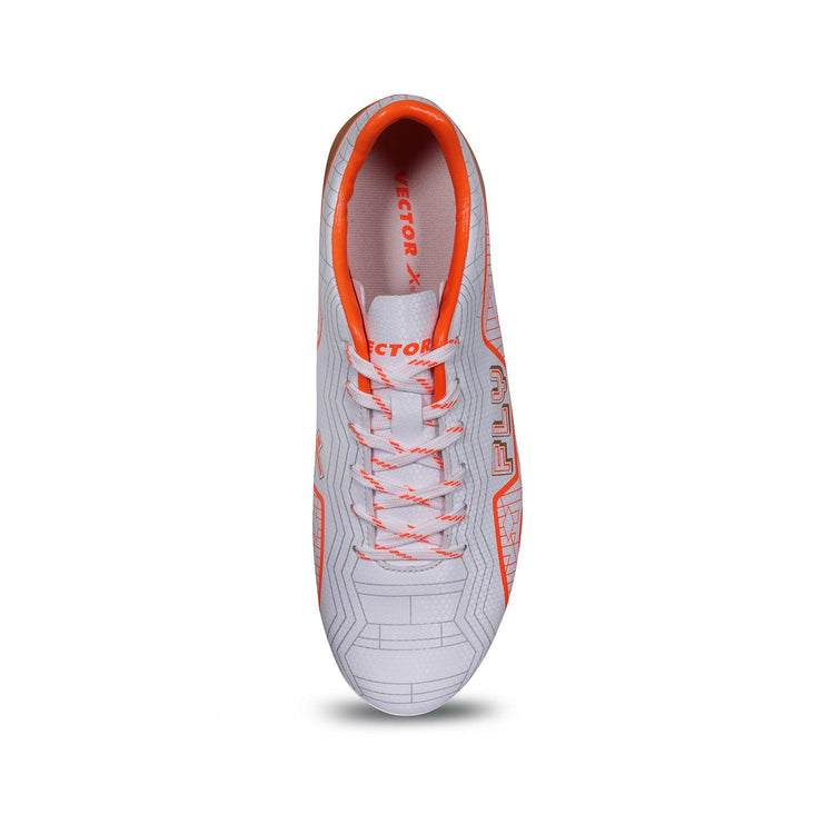 Vector X Fly Football Shoe/Studs, Double Colored TPU Sole, Padded Footbed, Premoulded Heel Shoe for Men