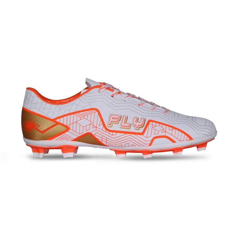 Vector X Fly Football Shoe/Studs, Double Colored TPU Sole, Padded Footbed, Premoulded Heel Shoe for Men