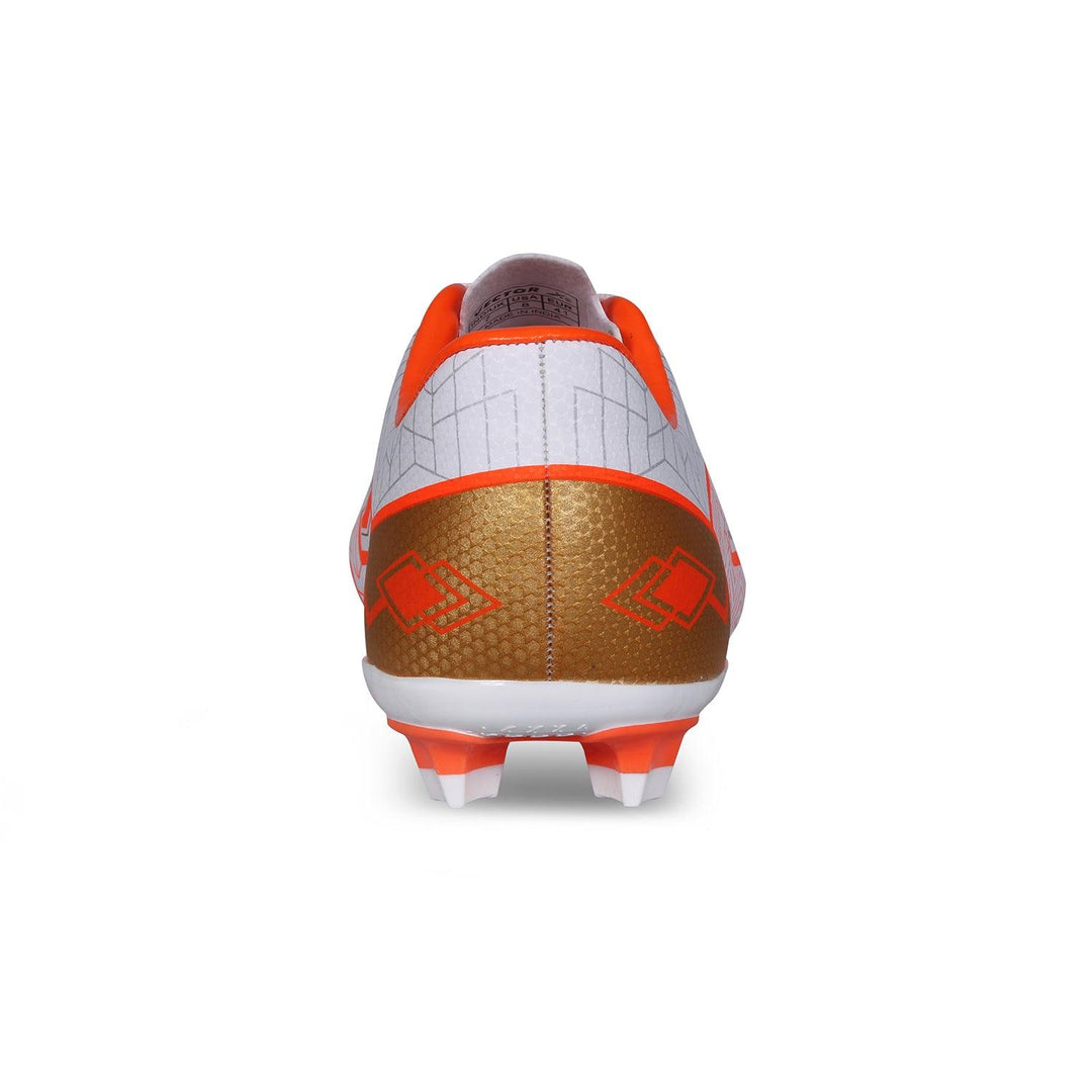 Vector X Fly Football Shoe/Studs, Double Colored TPU Sole, Padded Footbed, Premoulded Heel Shoe for Men
