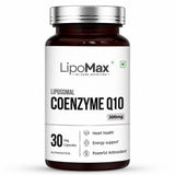 LipoMax Liposomal Coenzyme Q10 300mg 30 Veg Capsules | Antioxidant & Energy Support - Nutrition by Pure Nutrition