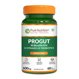 Easy Gut Combo: Progut 50 Billion CFU Probiotics + Psyllium Husk Isabgol Powder