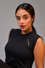 The Aura Bubble-Mesh Cap Tee