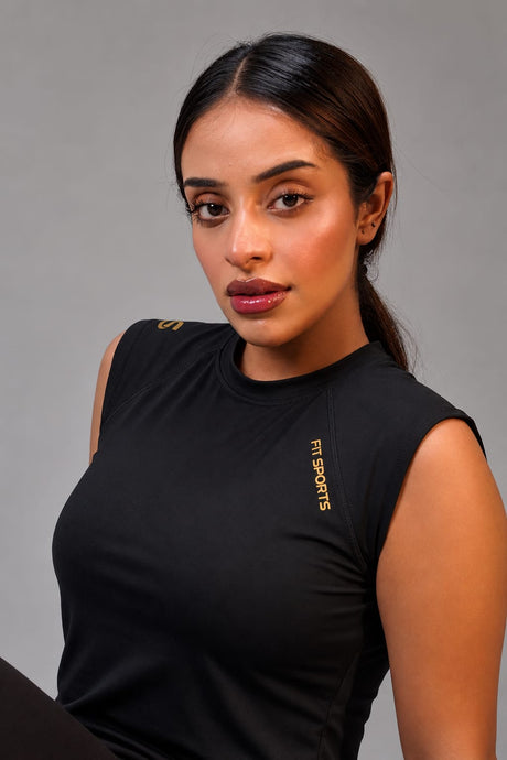 The Aura Bubble-Mesh Cap Tee | Fit
