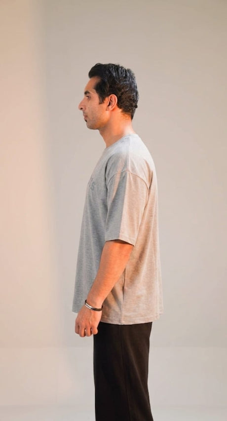 The Oversized Drop Shoulder Tee Cotton | Fit