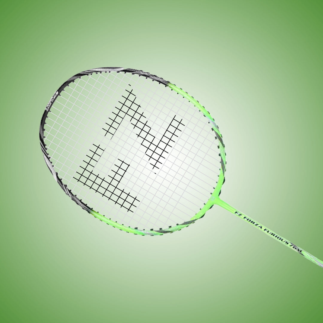 Furious 76 M Strung Badminton Racket ( Bright Green) - 3U/G5