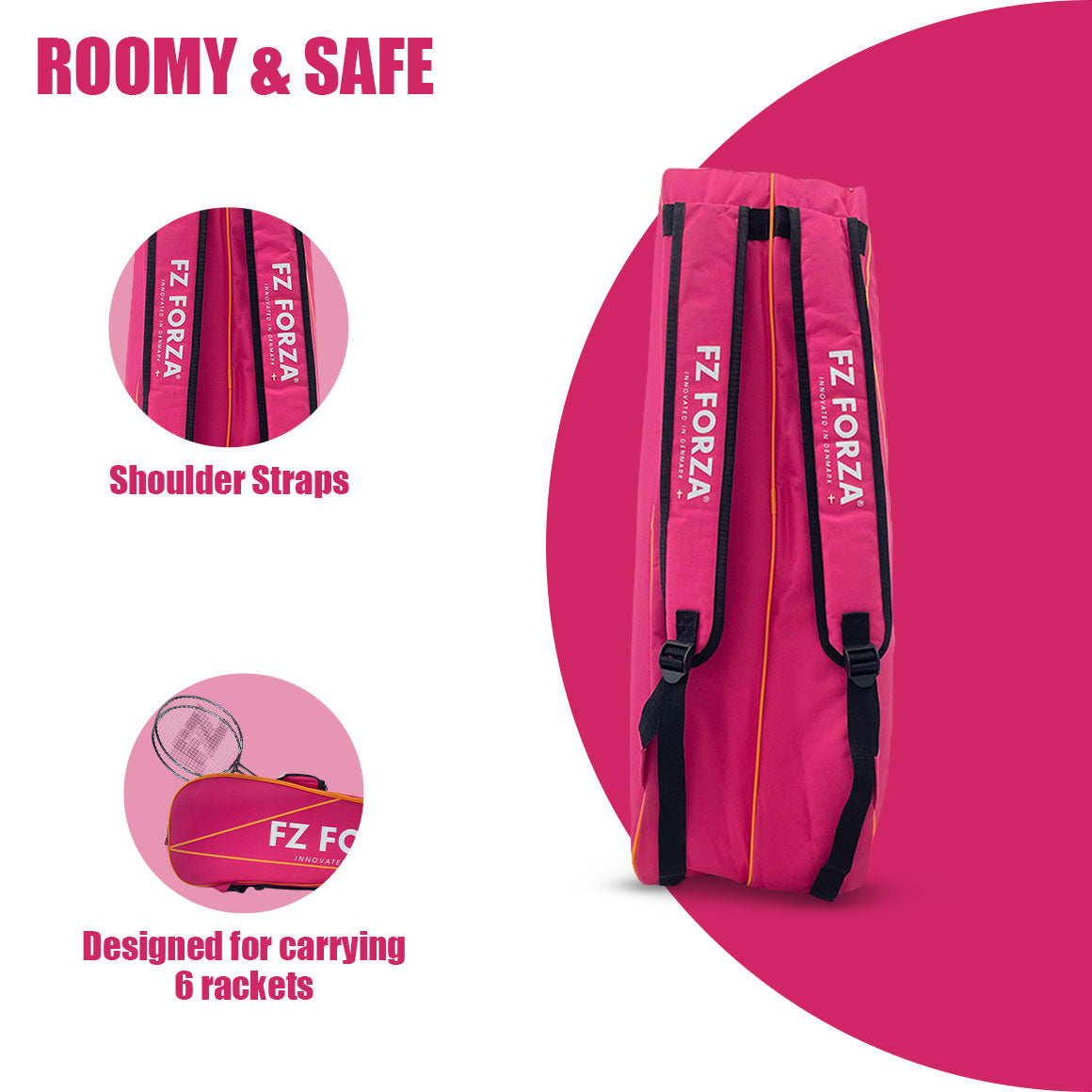 Martak Racket Bag (Persian Red)