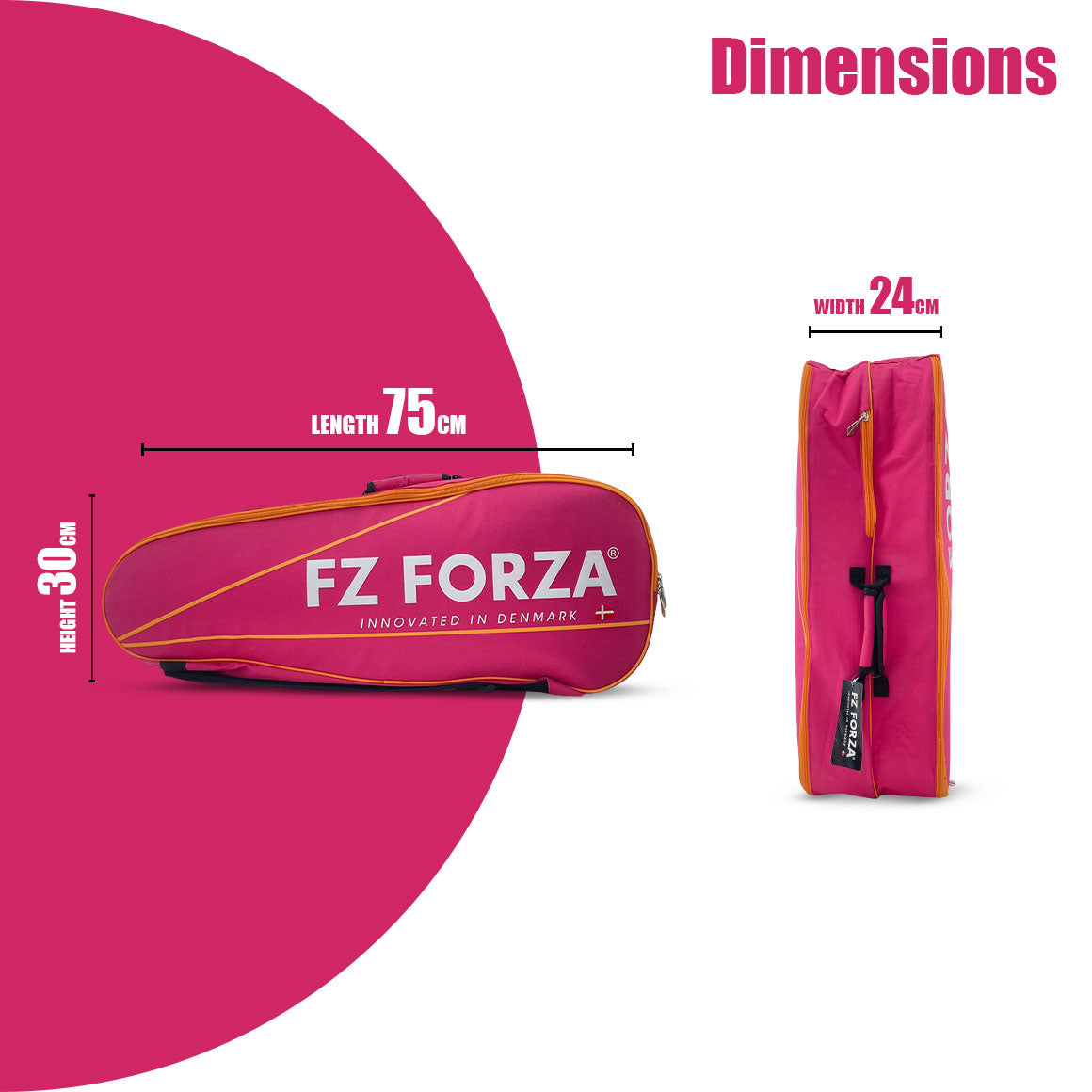 Martak Racket Bag (Persian Red)