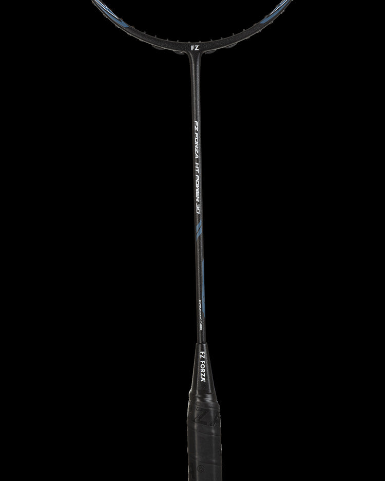 HT Power 30 Unstrung Attacking Badminton Racket (Black) - 3U/G5