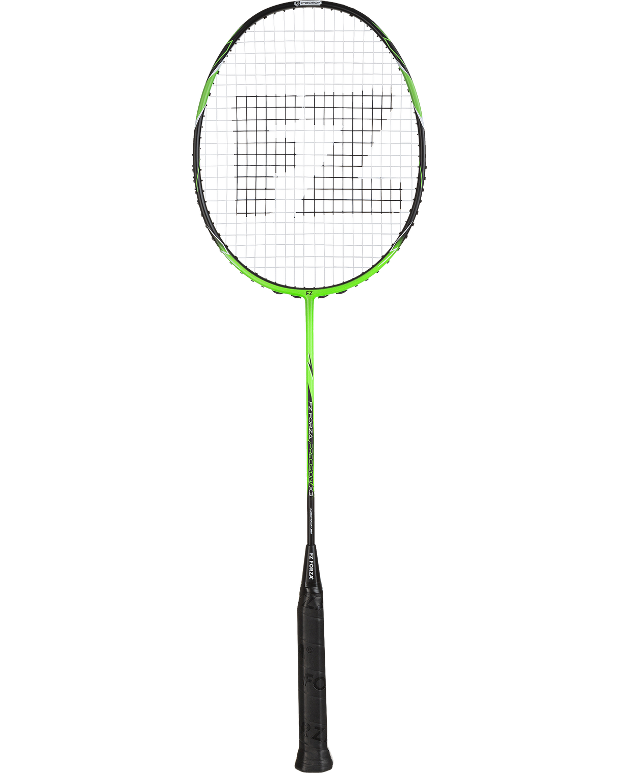 Precision X3 Strung Badminton Racket (Bright Green) - 4U/G5
