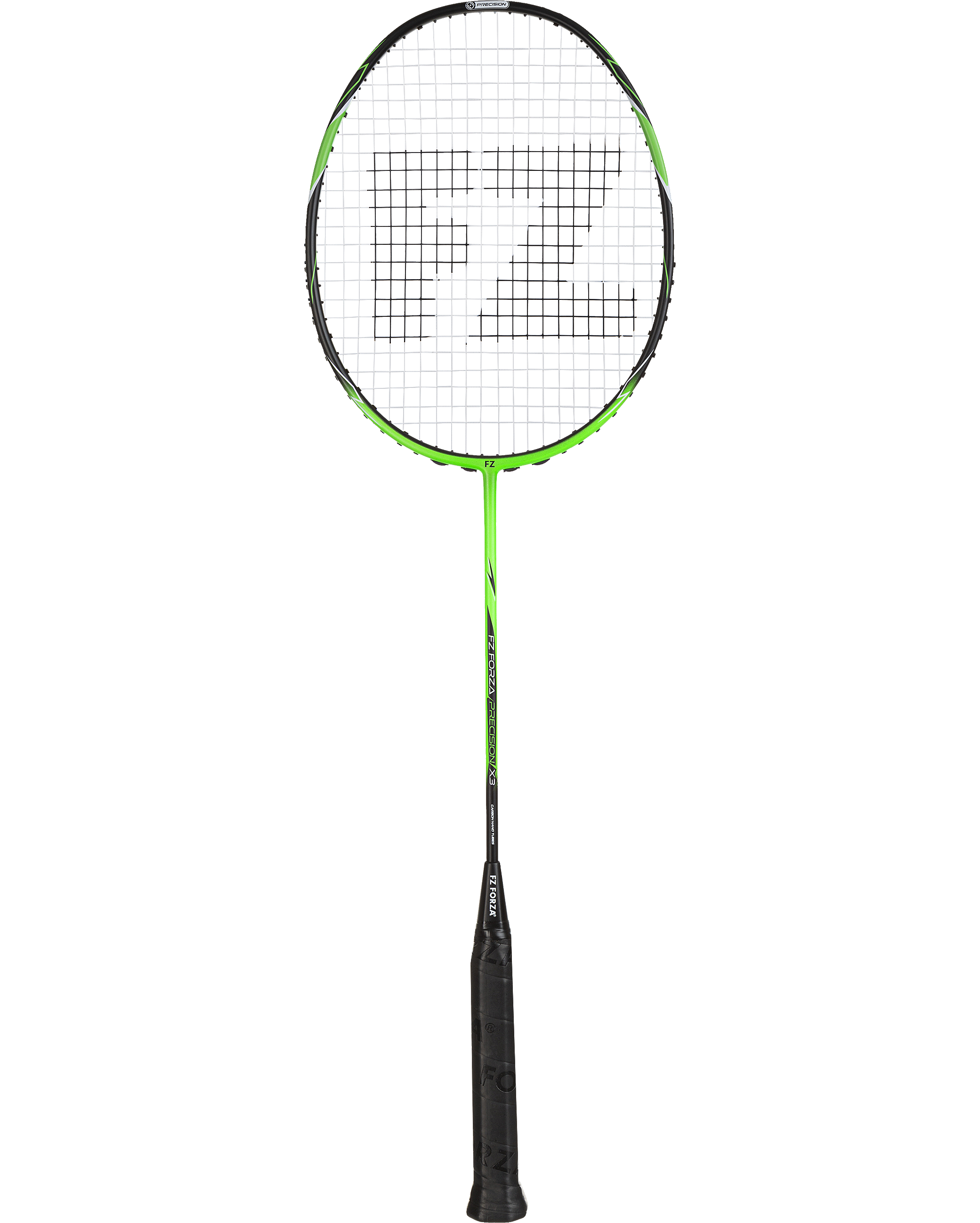 Precision X3 Strung Badminton Racket (Bright Green) - 4U/G5