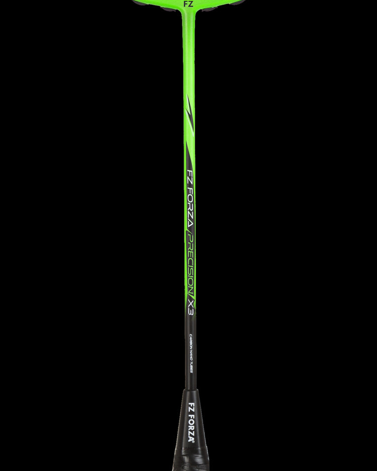 Precision X3 Strung Badminton Racket (Bright Green) - 4U/G5
