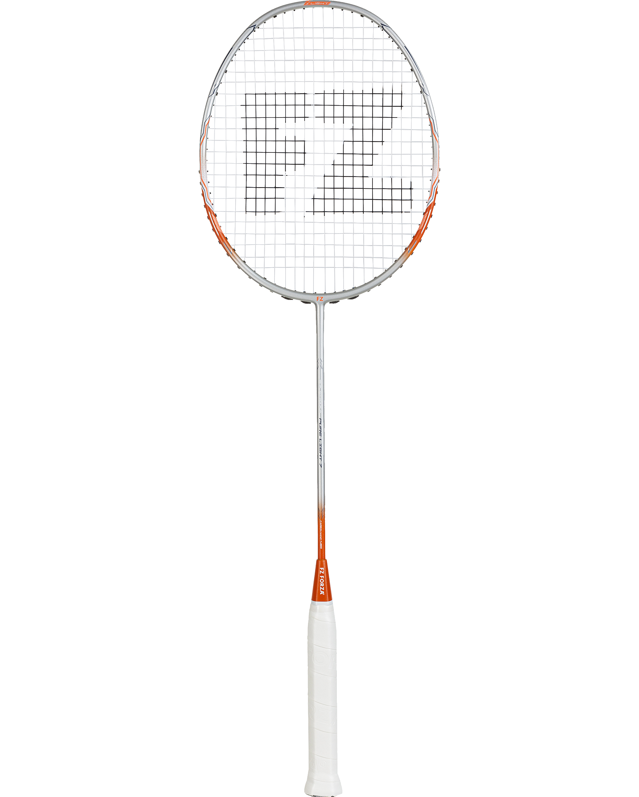 Pure Light 7 Unstrung Badminton Racket (Silver) - 5U/G5