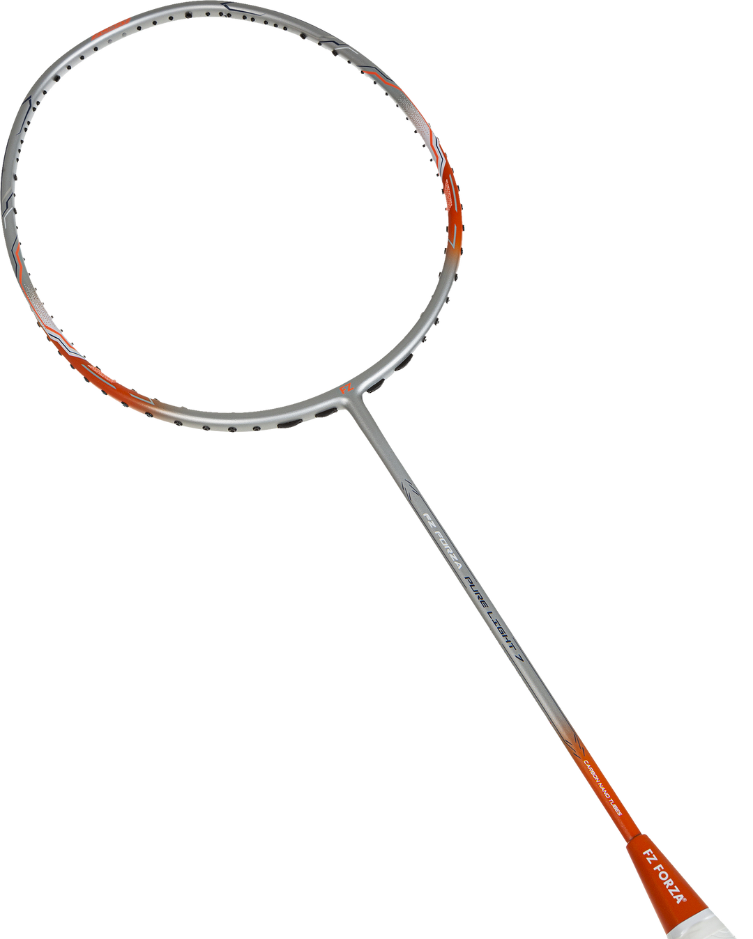 Pure Light 7 Unstrung Badminton Racket (Silver) - 5U/G5