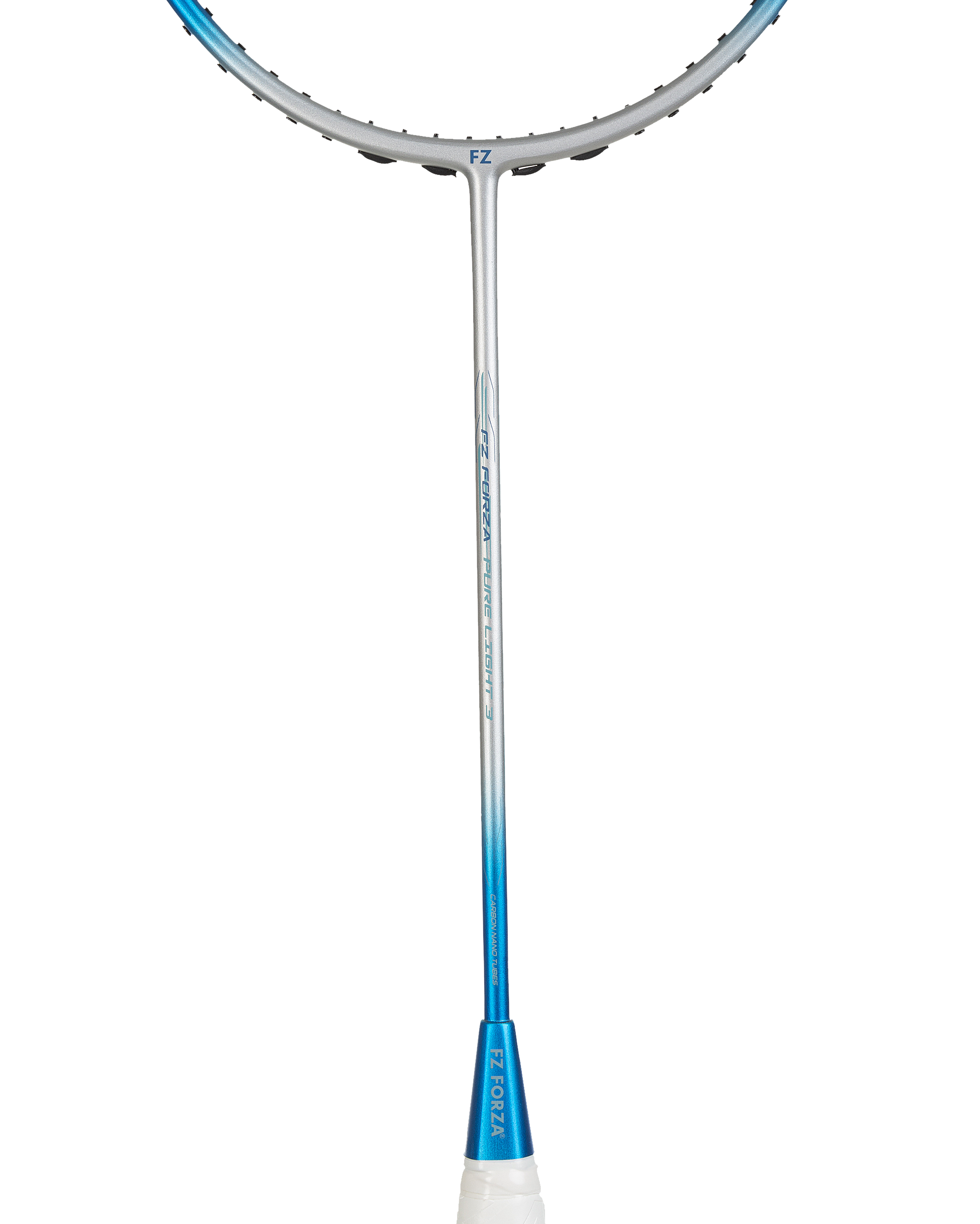 Pure Light 3 Strung Badminton Racket (Silver) - 5U/G5