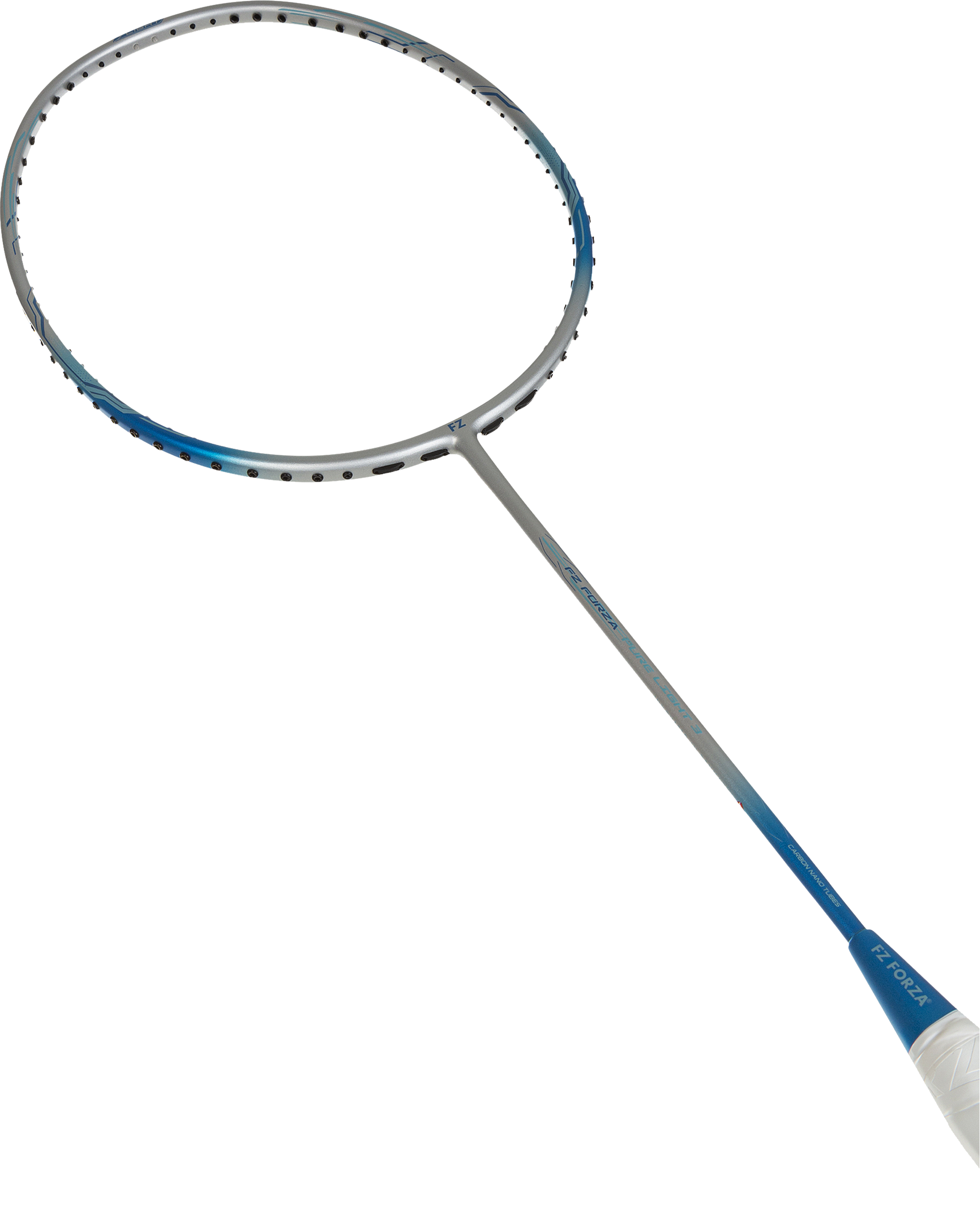 Pure Light 3 Strung Badminton Racket (Silver) - 5U/G5