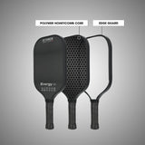 FZ230307 Energy 3K Pickleball Paddle - Black