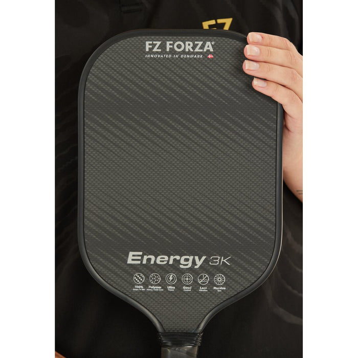 FZ230307 Energy 3K Pickleball Paddle - Black