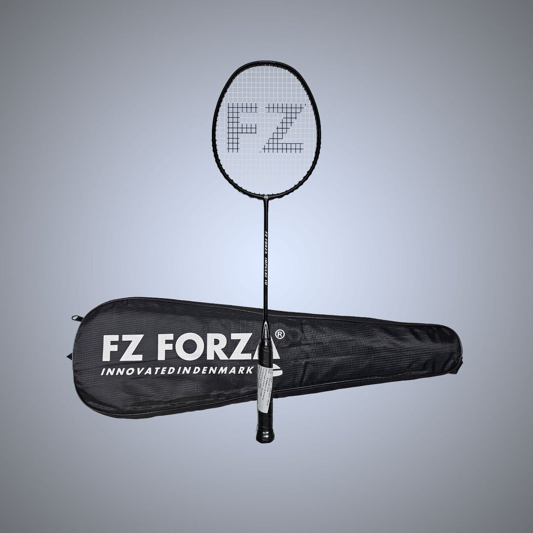 IMPULSE 10 Strung Badminton Racket ( Black)-3U/G5