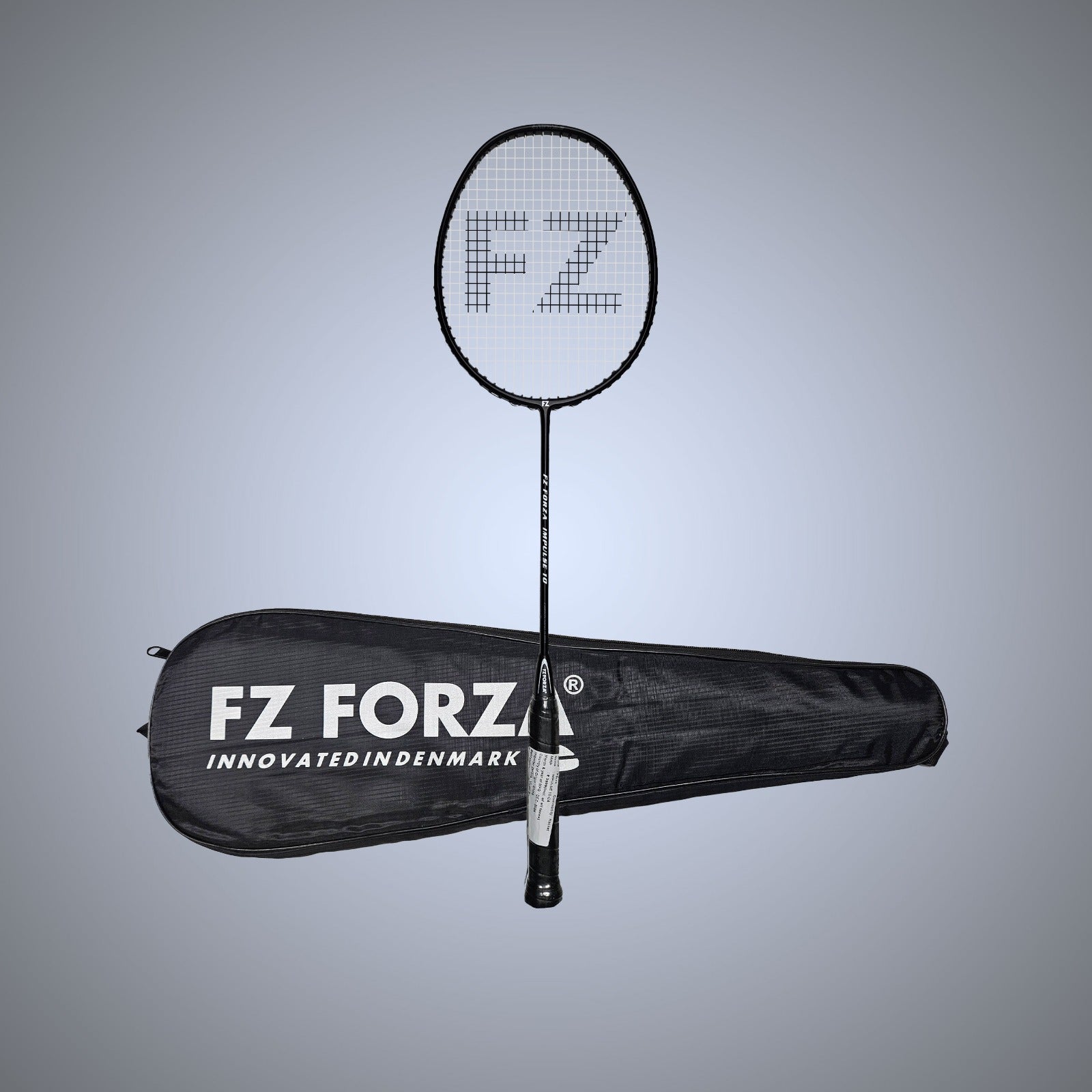 IMPULSE 10 Strung Badminton Racket ( Black)-3U/G5