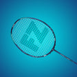 HT Power 36S Unstrung Attacking Badminton Racket (Blue) - 3U/G5