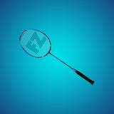 HT Power 36S Unstrung Attacking Badminton Racket (Blue) - 3U/G5