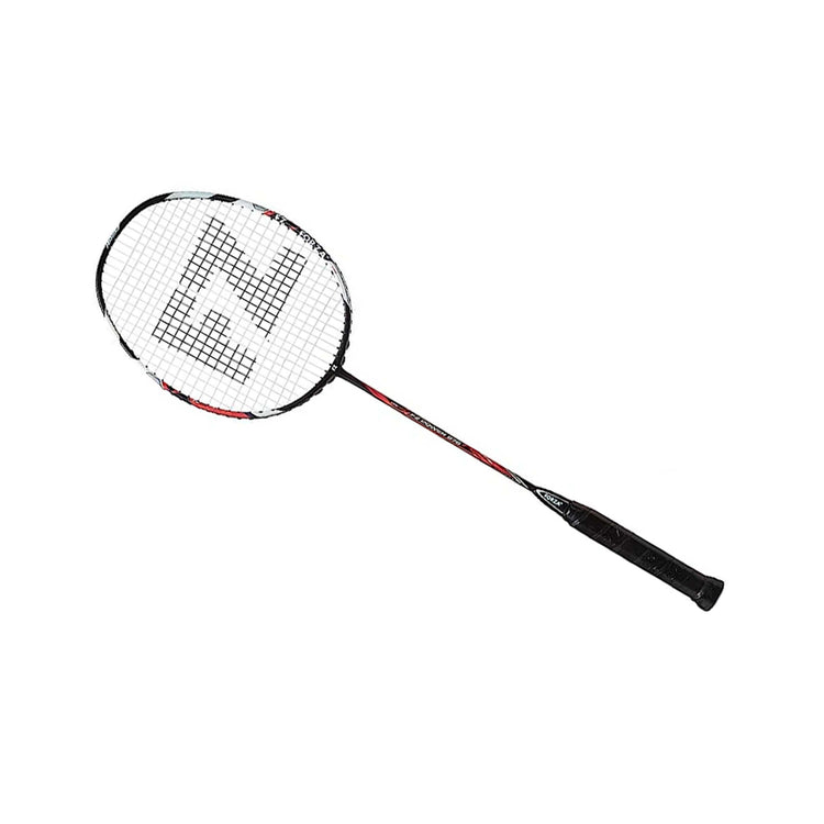 Power 976 Strung Attacking Badminton Racket (Black/Red) - 3U/G5