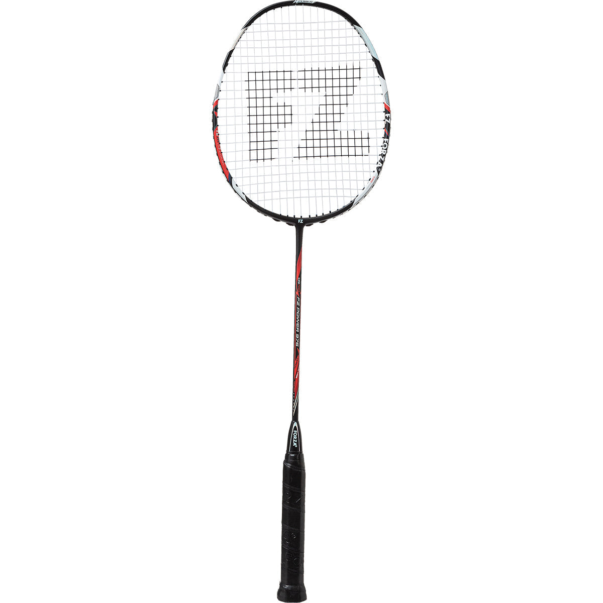 Power 976 Strung Attacking Badminton Racket (Black/Red) - 3U/G5