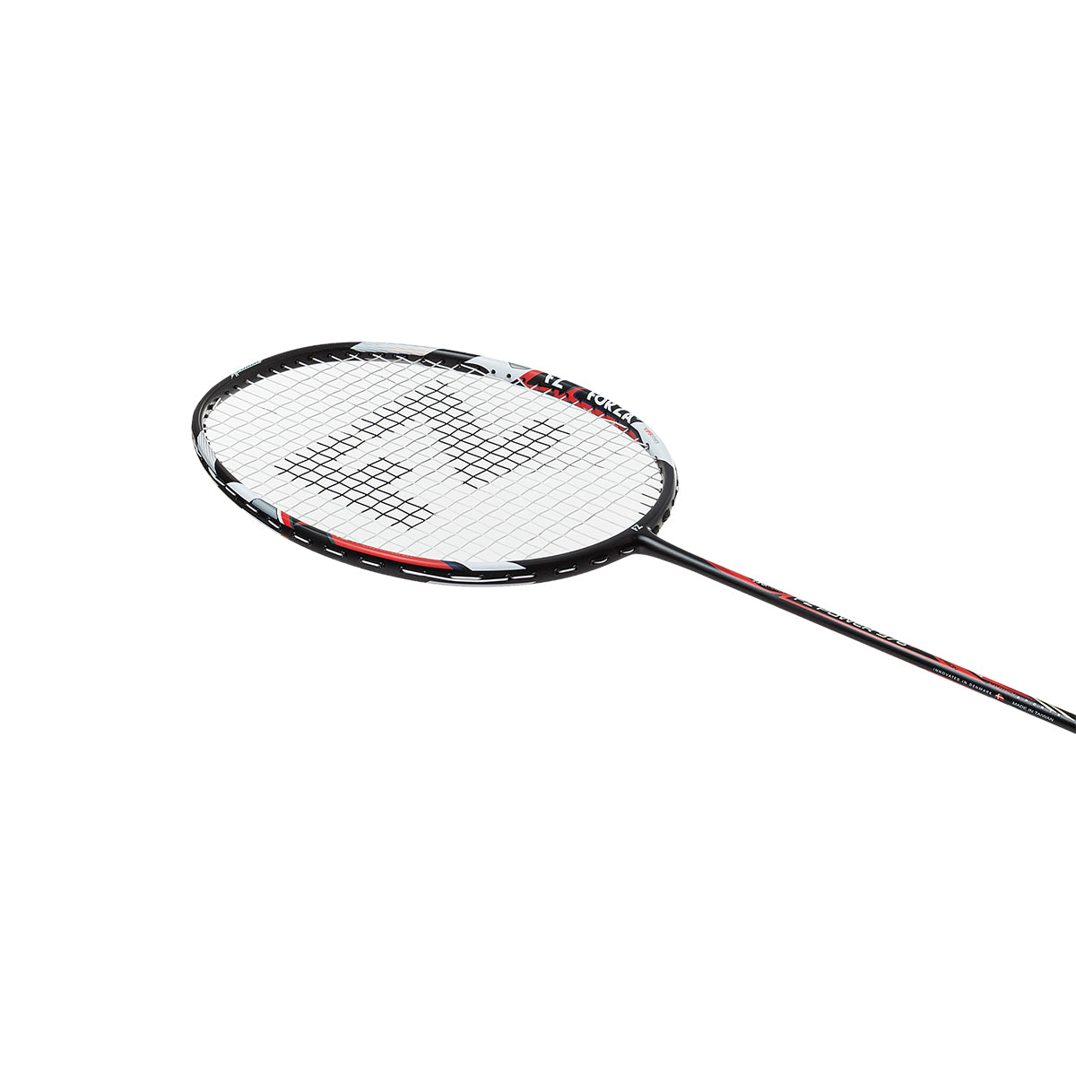 Power 976 Strung Attacking Badminton Racket (Black/Red) - 3U/G5