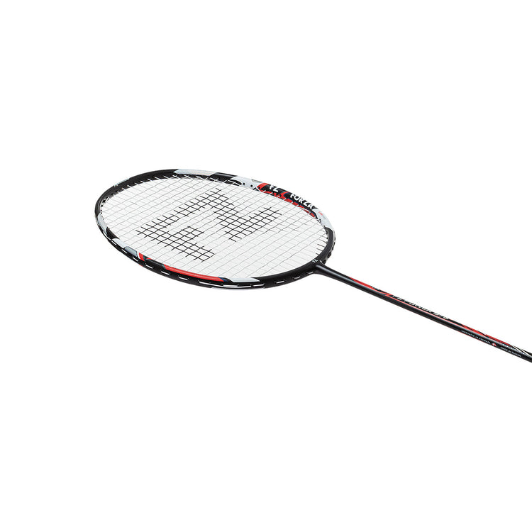 Power 976 Strung Attacking Badminton Racket (Black/Red) - 3U/G5
