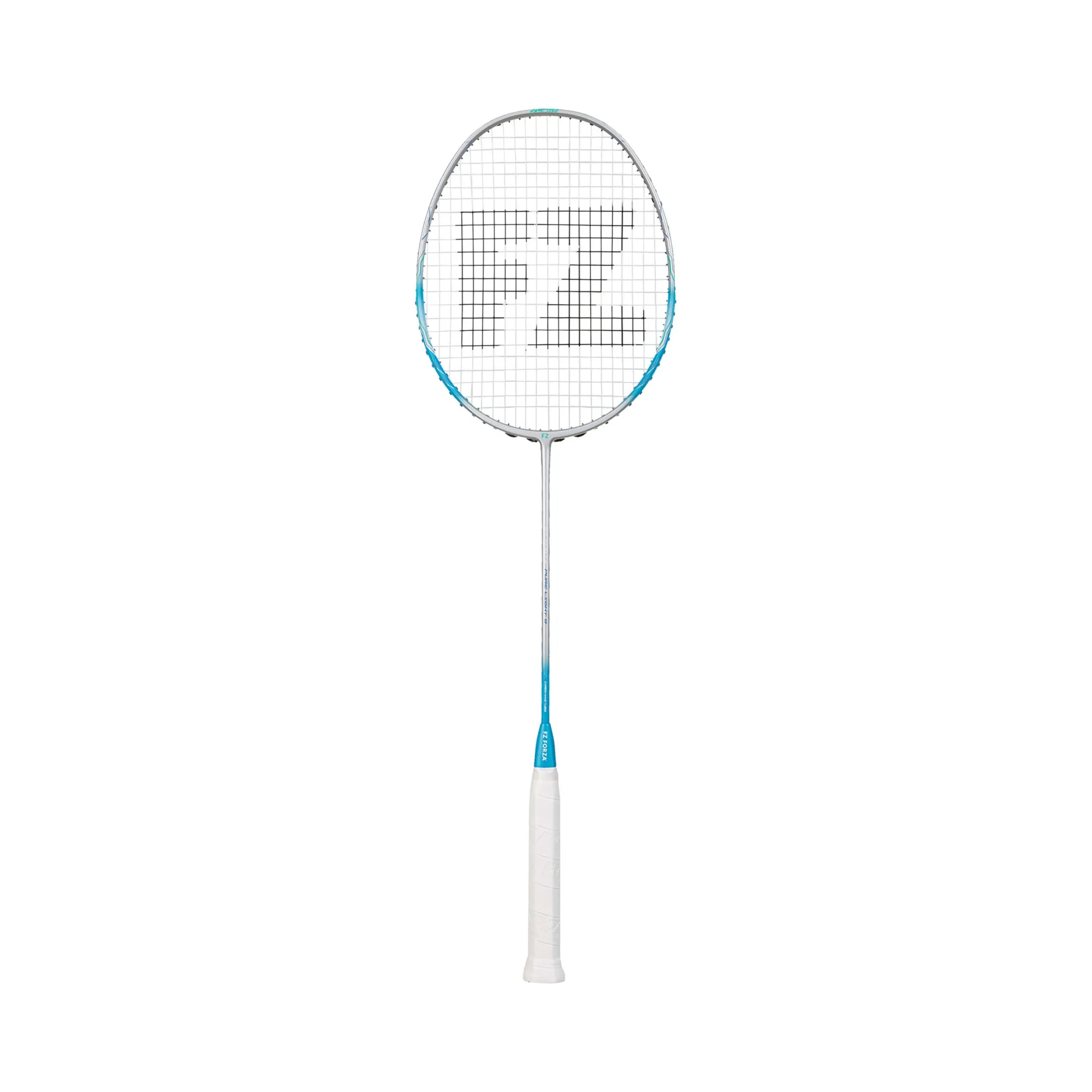 Pure Light 9 Unstrung Badminton Racket - Silver/Light Blue