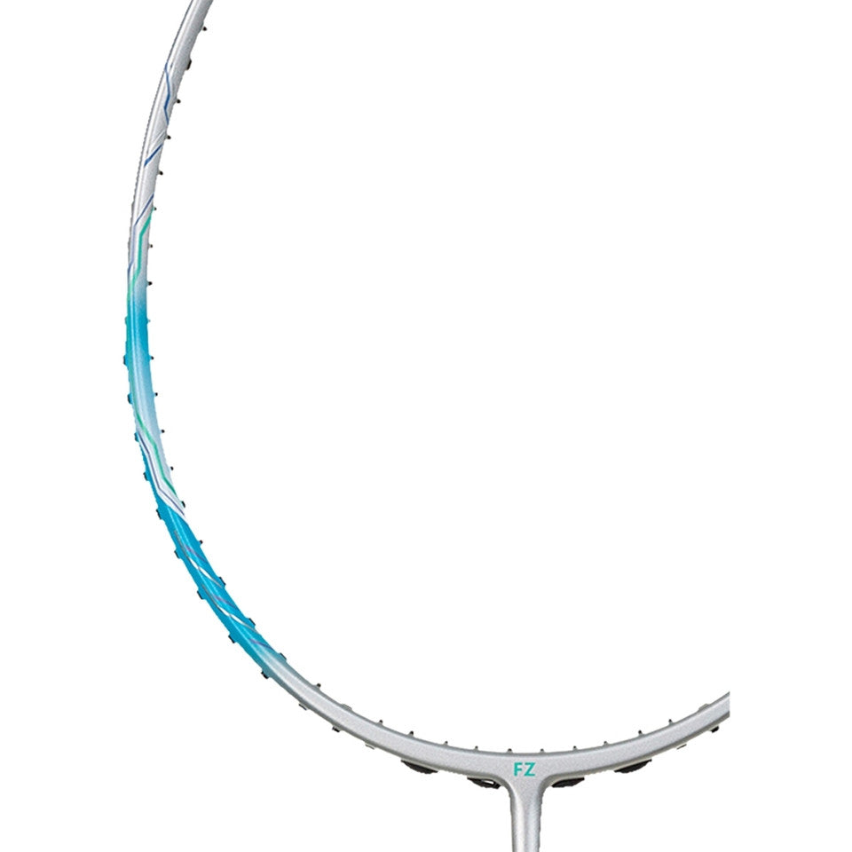 Pure Light 9 Unstrung Badminton Racket - Silver/Light Blue
