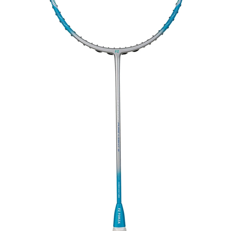 Pure Light 9 Unstrung Badminton Racket - Silver/Light Blue