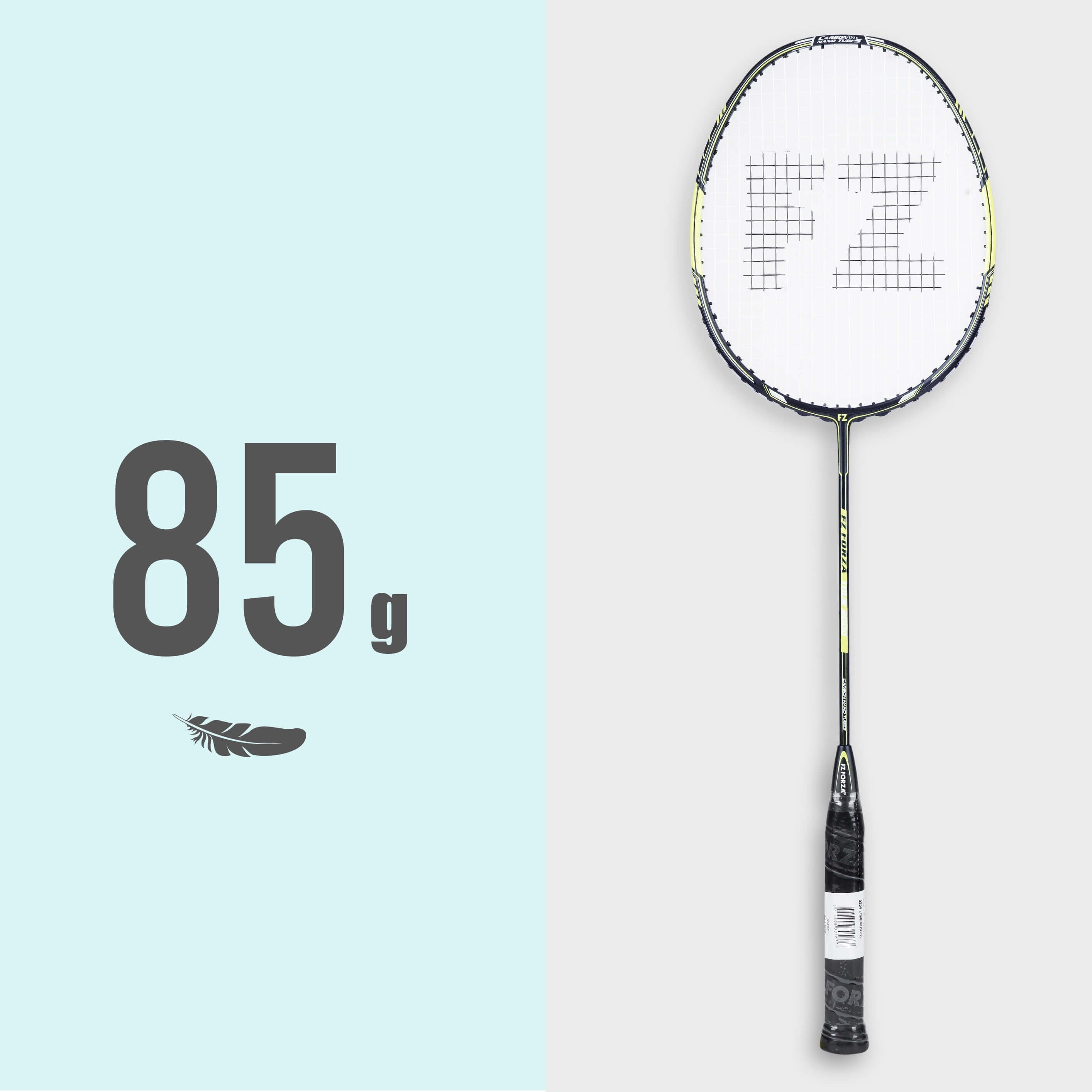 Tour 2000 Strung Badminton Racket(Yellow) - 3U/G5
