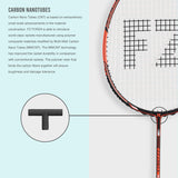 Tour 3000 Strung Badminton Racket (Orange) - 3U/G5