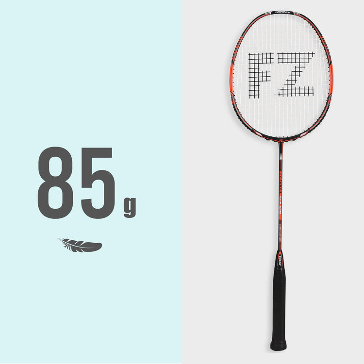 Tour 3000 Strung Badminton Racket (Orange) - 3U/G5