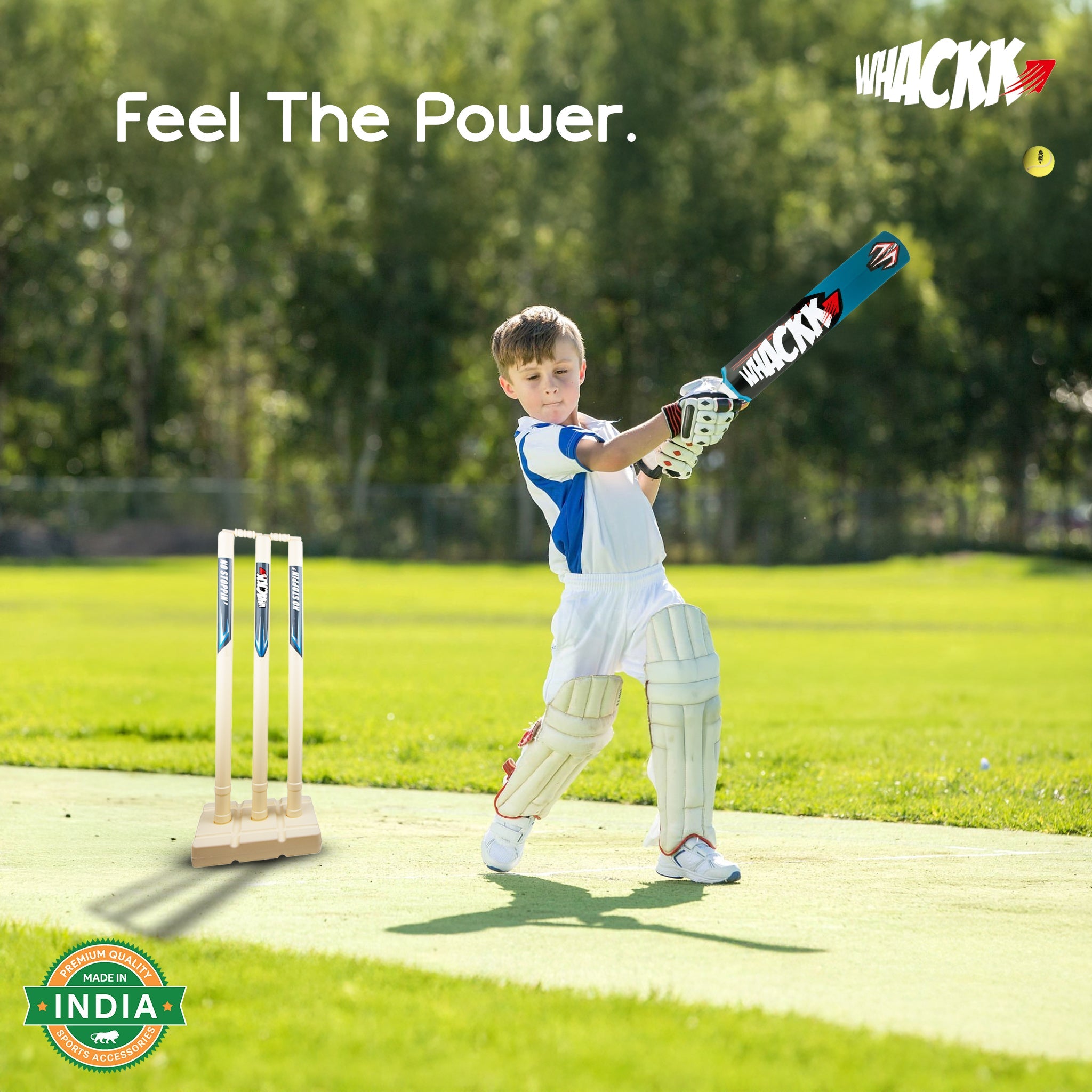 Whackk Complete junior Cricket Set