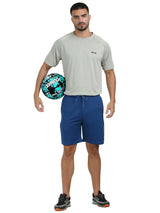 Flare Active Shorts for Men (Royal Blue) | Synco