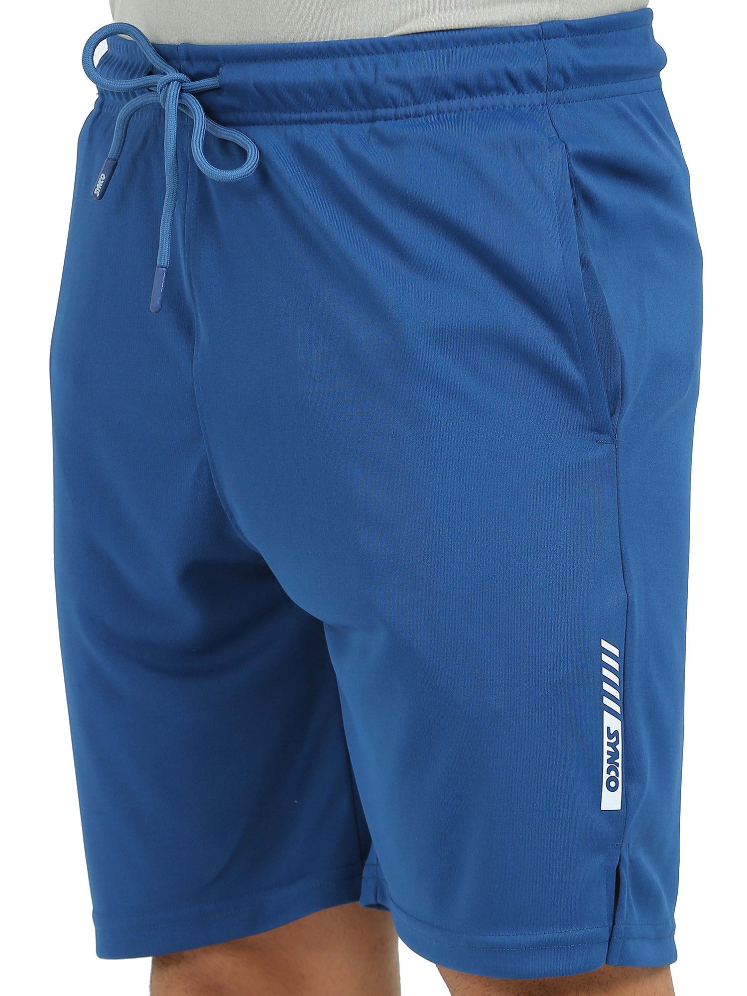 Flare Active Shorts for Men (Royal Blue) | Synco