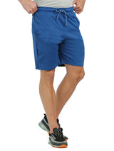 Flare Active Shorts for Men (Royal Blue) | Synco