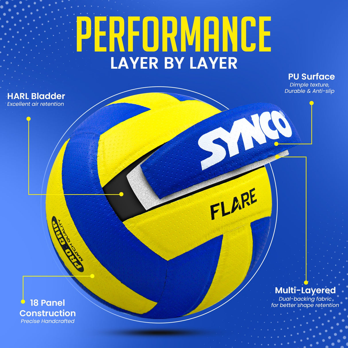 Synco Flare Volleyball