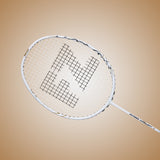 Nano Light 10 Unstrung Badminton Racket (White) - 5U/G5