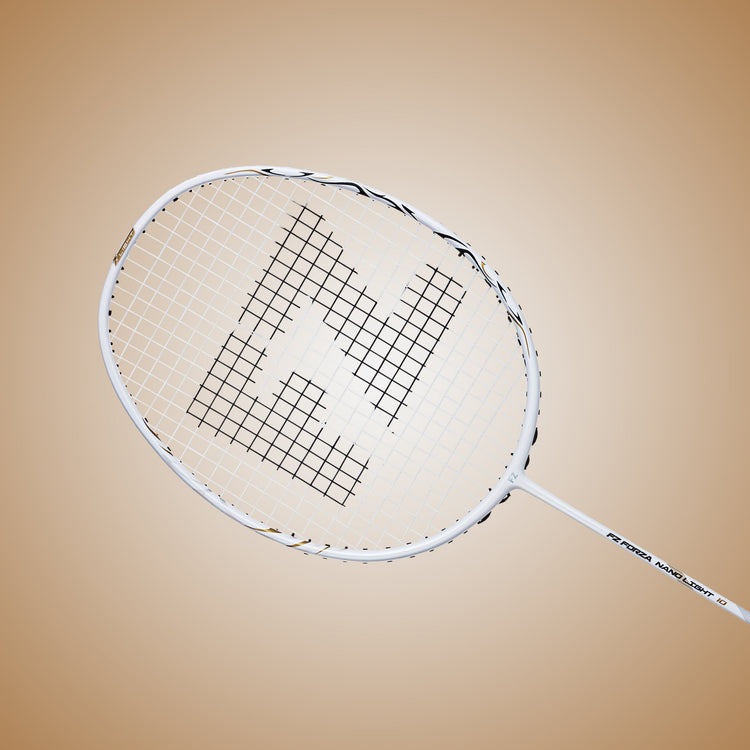 Nano Light 10 Unstrung Badminton Racket (White) - 5U/G5