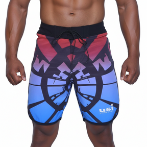 USI Cracked Glass Physique Board Shorts - Apparel