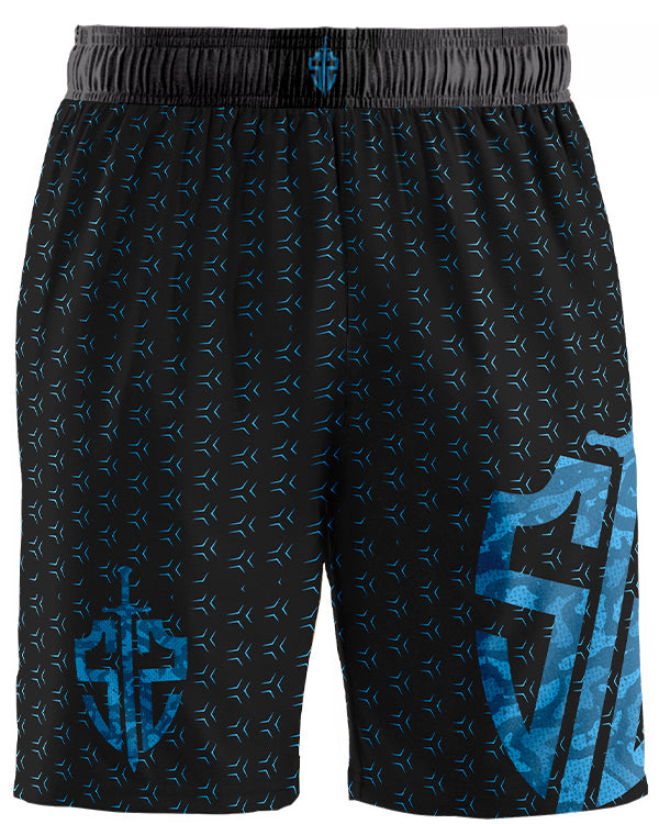 SASIB Shield TRAINING Shorts - Blue
